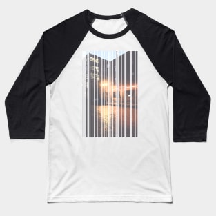 New white barcode Ontario street Baseball T-Shirt